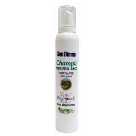Champú en espuma seca SANDIMAS 200ml para gatos