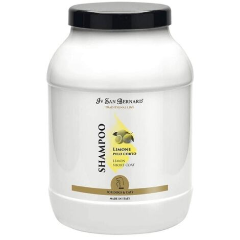 Champú Iv San Bernard de limón para perros de pelo corto 3 litros  Oferta exclusiva