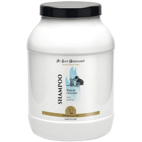 Champú Iv San Bernard de talco para cachorros 3 litros  Oferta exclusiva