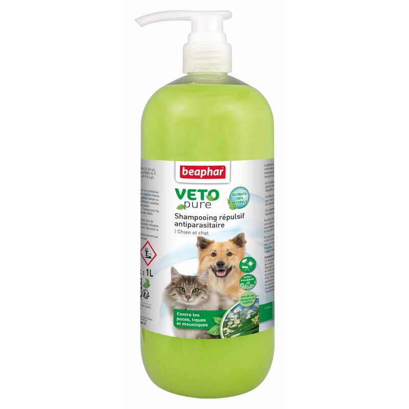 

Champú repulsivo antiparasitario, 1 L