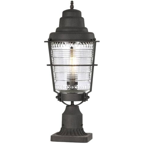 Chance Harbor Kichler Lanterna da esterno a 1 luce con piedistallo Zinco resistente alle intemperie IP44