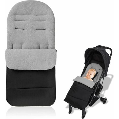 Chancelieres Pour Poussettes Antiderapant Chanceliere Bebe Poussette En Polaire Deluxe Thermique Doux Chaud Nids D Ange