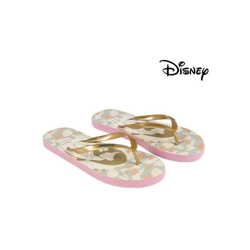 

Chanclas para Mujer 74434 Beige Dorado - Princesses Disney