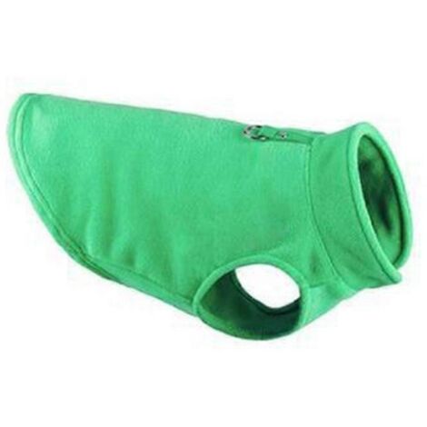 Chandail chaud pour petit chien, pull à col haut en tricot, vêtement d'hiver pour chien, taille XL, vert.