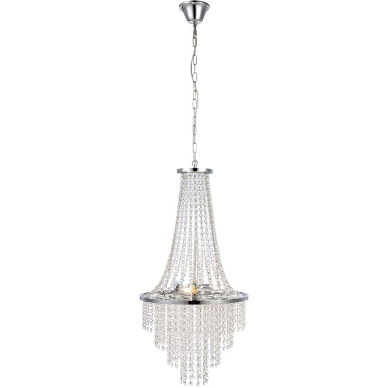 Markslojd - allington Lustre 3 Lumière Chrome, Clair Markslojd - allington Lustre 3 Lumière Chrome, Clair