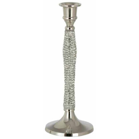 Chandelier Design "Diamant" 27cm Argent