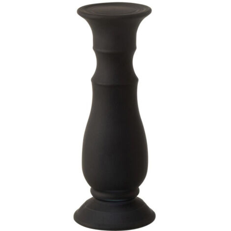 Chandelier Design en Verre "Gentle" 30cm Noir Mat