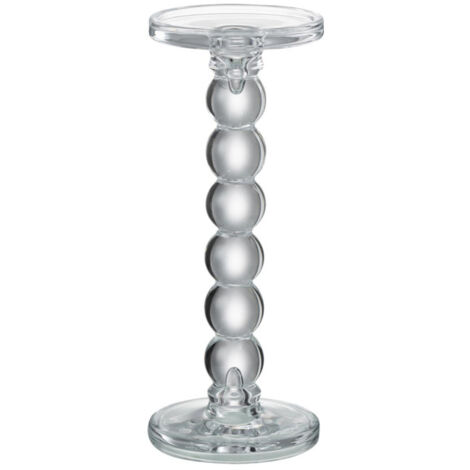 Chandelier Design en Verre "Gouttes" 26cm Transparent