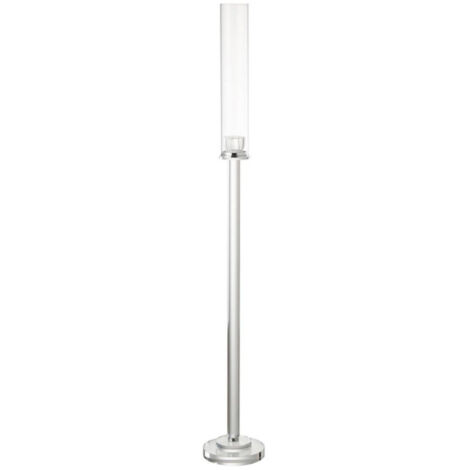 Chandelier Design en Verre "Moira" 100cm Transparent