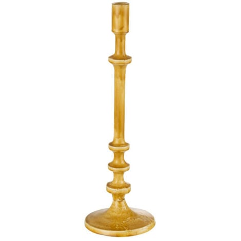 Chandelier Design Métal "Sévilla" 40cm Ocre