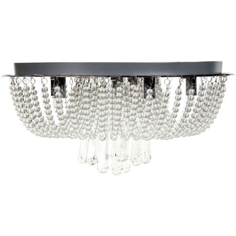 Chandelier DORNAS Crystal Silver