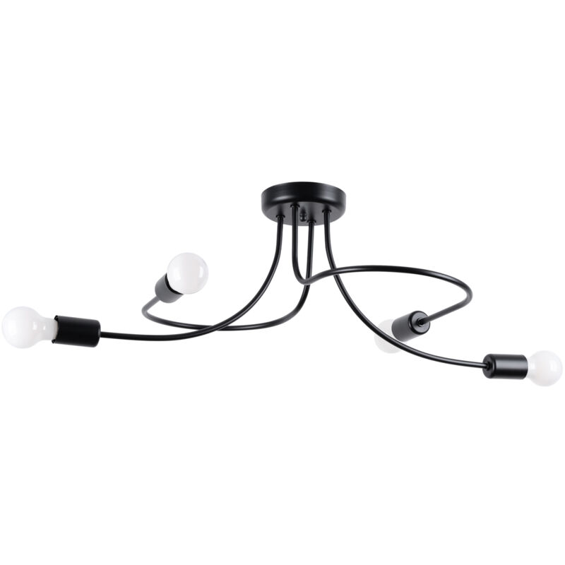 Image of Chandelier levar 4 black