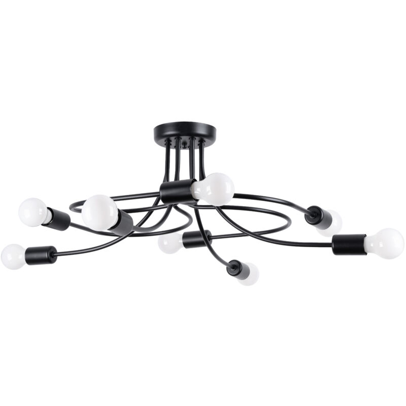 Image of Chandelier levar 8 black