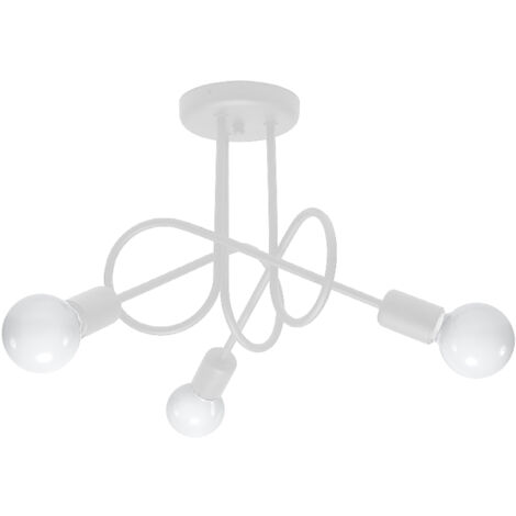 Chandelier LOOP 3 white