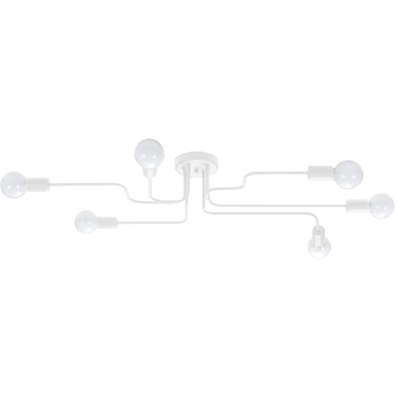 Image of Chandelier vector 6 white