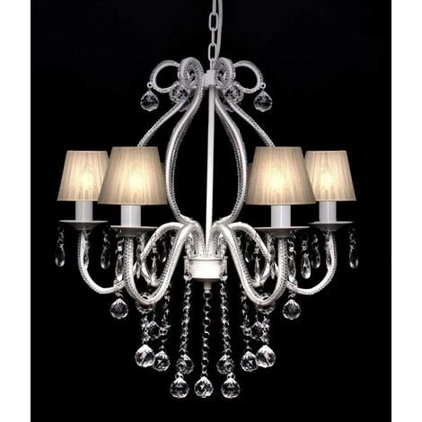 Chandelier with 2300 Crystals White VD30888