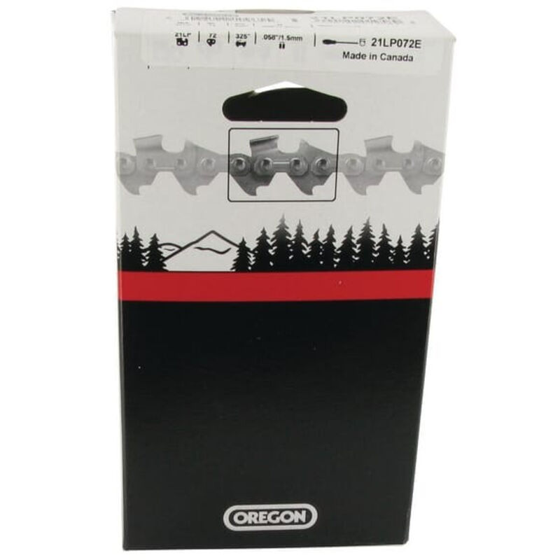 Chaîne de tronçonneuse Oregon 25AP058E Pas : 1/4' Jauge : 1.3 Maillons : 58 - ControlCut™