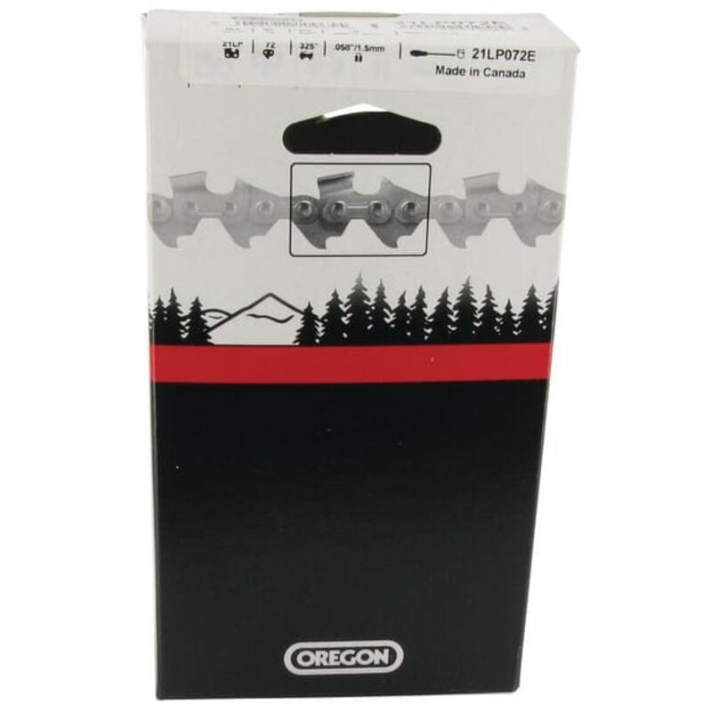 Chaîne de tronçonneuse Oregon 25AP042E Pas : 1/4' Jauge : 1.3 Maillons : 42 - ControlCut™