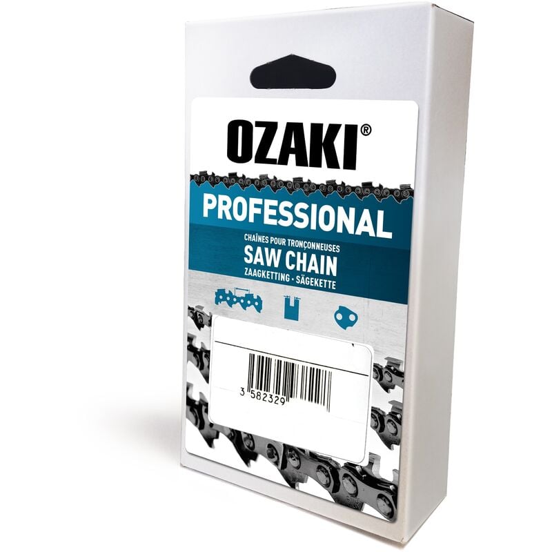 Chaîne de tronçonneuse Pro carrée 325' 058 (1,5mm) 94 entraîneurs OZAKI ZK58JL21CL-E94