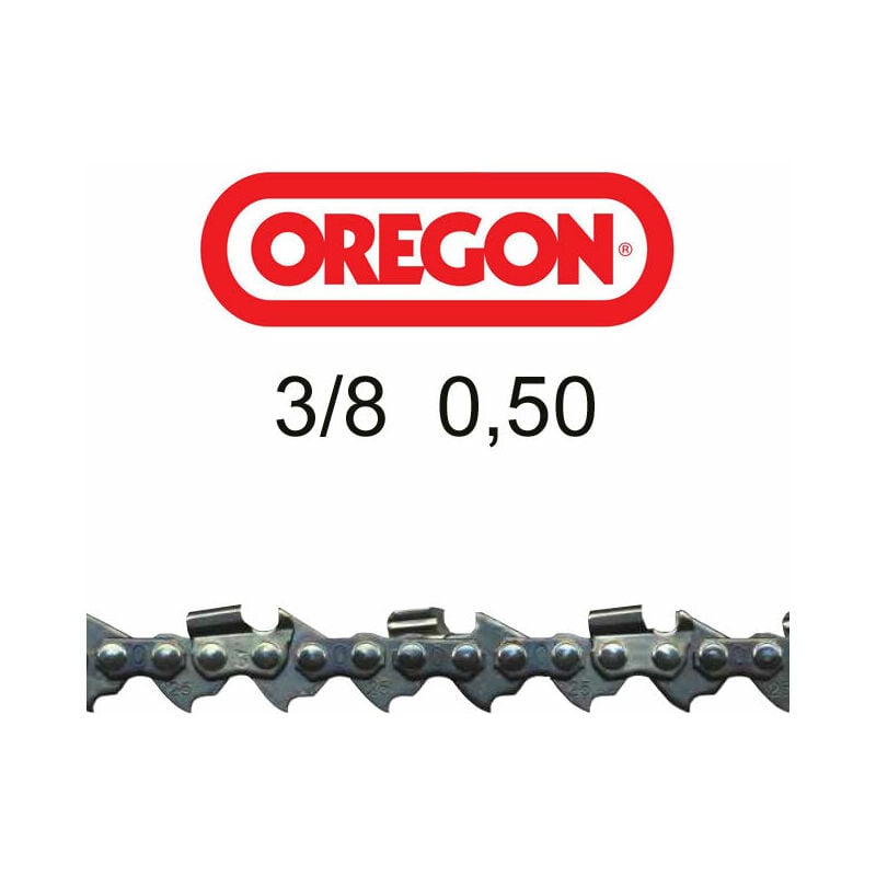 Sakawa - Chaîne pour tronçonneuse 3/8 0,50 oregon 40 liens 10'