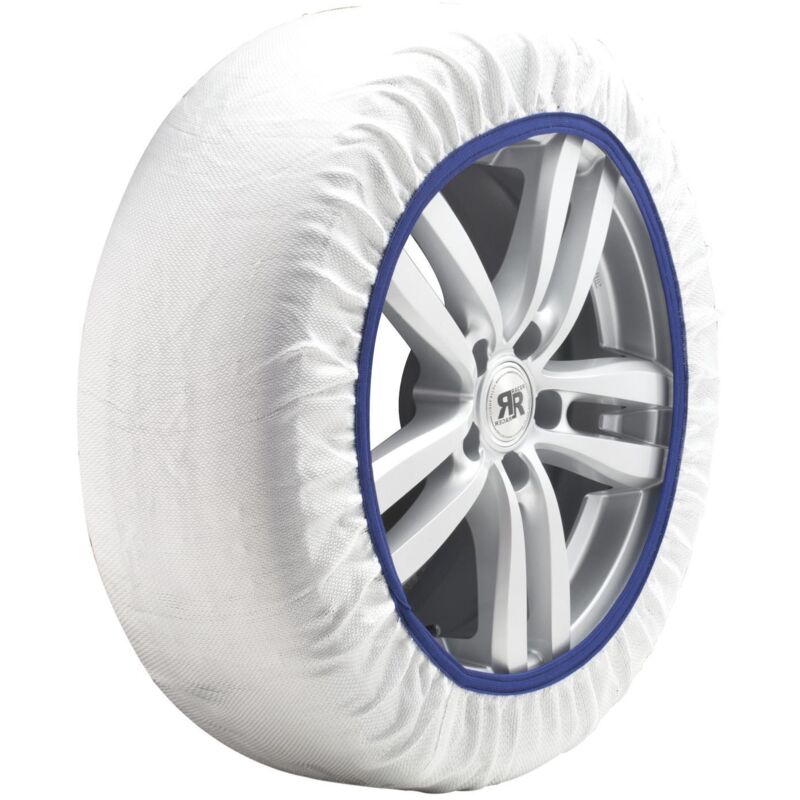 ChaÎnes neige textile, chaussettes antiderapantes 13 à 20 - easysock - dtail : m