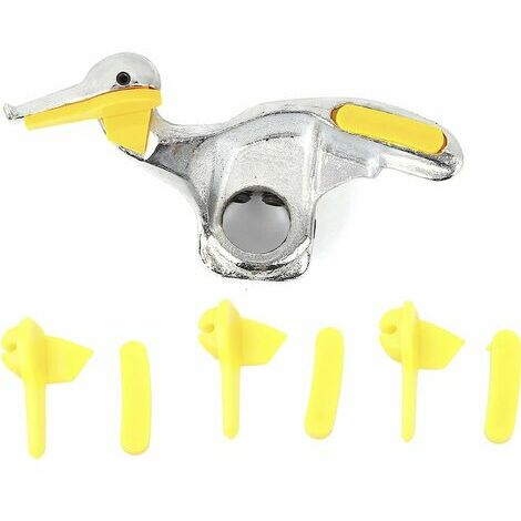 Changeur de pneu tête de changeur de pneu tête de canard outil de changeur de pneu en acier inoxydable installation et retrait du changeur de pneu de voiture accessoires de tête de canard (28MM)