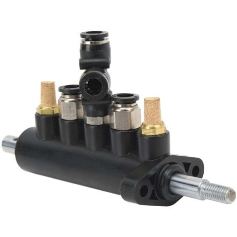 Changeur de Pneus à Pédale 5 Voies Alliage Aluminium 36mm Valve Commande Air Pièces Réparation