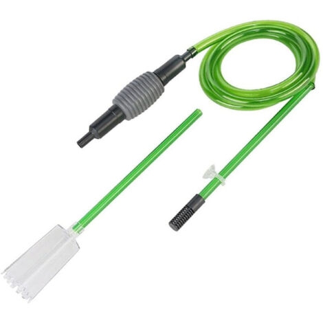 Changeur d'eau d'aquarium, kit de nettoyage de gravier d'aquarium avec siphon ，pompe vidange aquariumpour le changement d'eau d'aquarium et le nettoyage du sable