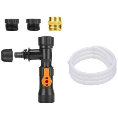Changeur d'eau d'aquarium sans seau, outils de nettoyage pour aquarium