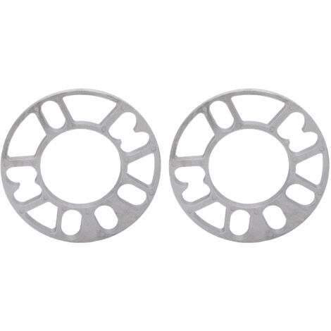 Chanme Entretoise de Roue, cale d'entretoise de Roue de 10 mm antirouille pour 4 5 Goujons de Voiture PCD de 98 mm à 120 mm