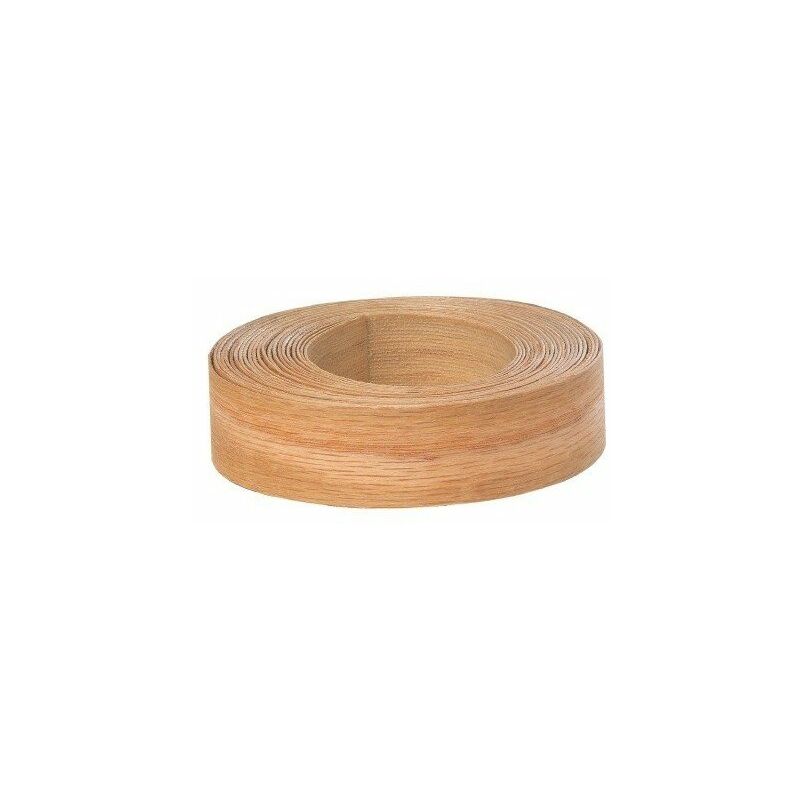 Chant bois de placage pré-encollé bg 23 mm x 5 m chêne