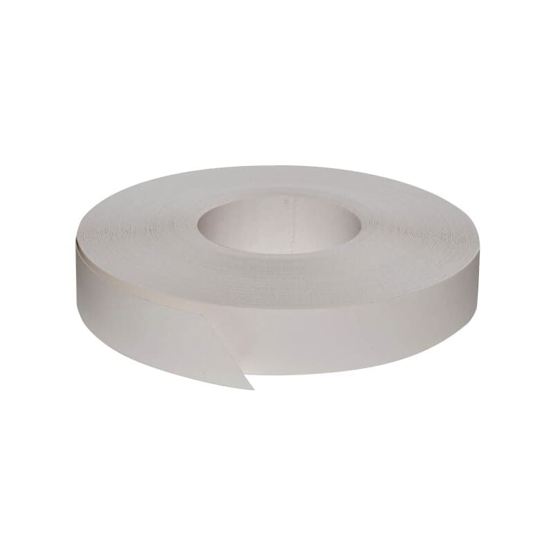Pro Bande de chant pré-encollée blanc lisse satiné 23mm x 25ml - Nordlinger