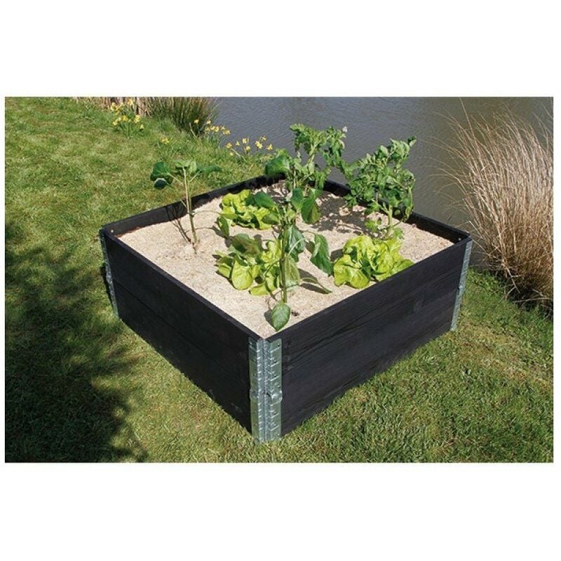 Paillage naturel 95 x 95 cm - pour jardin et potager 100% biodégradable - 500 g/m2 - Nortene