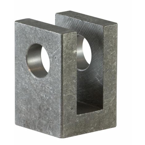 Chape à souder 60X40X40 Axe Ø 20 pour 3° Point
