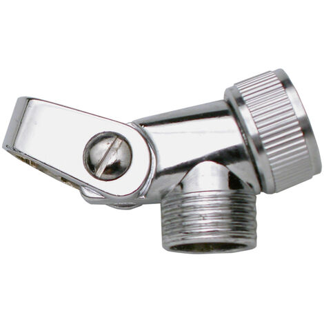 Chape articulée pour support de douchette mural – Chrome – Installation facile – Compatible avec douchettes standards – Anconetti