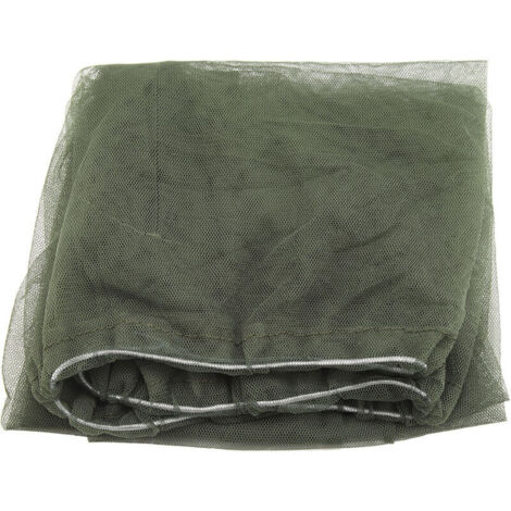 Chapeau Anti-Moustiques avec Filet Intégré et Protection Solaire - Vert Abeille