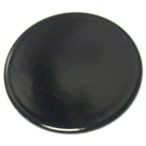 CHAPEAU BRULEUR SEMI- RAPIDE NOIR POUR CUISINIERE ARISTON
