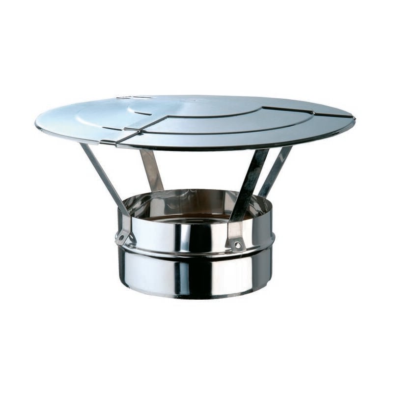 Chapeau chinois en acier inoxydable diam 200