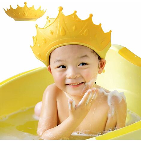 Chapeau de douche pour bébé, visière de bain pour bébé, chapeau de douche pour enfants de 0 à 9 ans