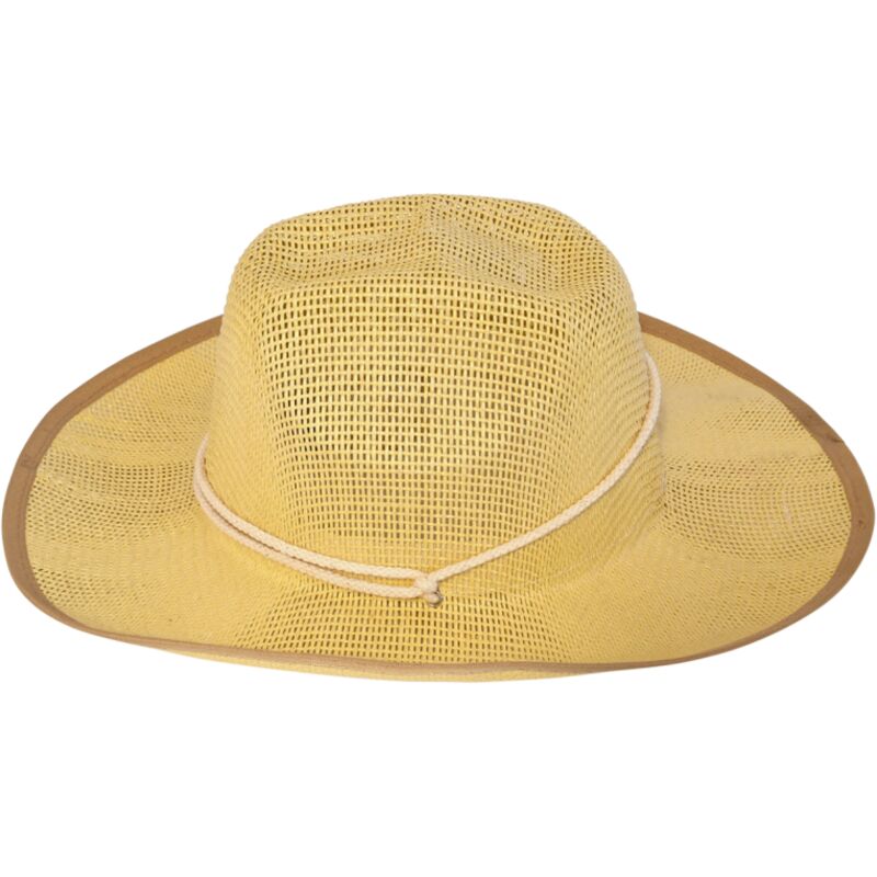 Chapeau de paille unisexe pour jardinage - Beige - L 36,5 x P 39,5 x H 12,2 cm - Livraison gratuite