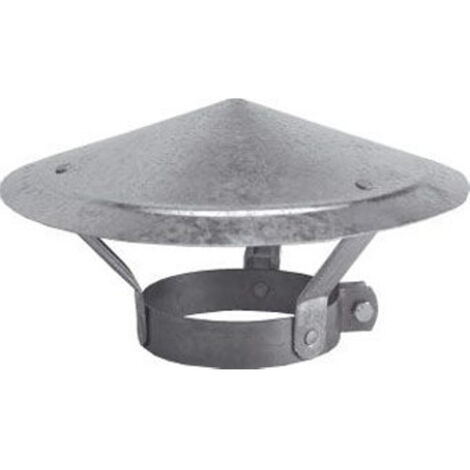 Chapeau de pluie Burgerhout Ø92-98mm Aluminium brut