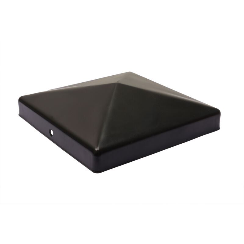 Wovar - Chapeau de poteau noir pour poteaux 14 x 14 cm - Par pièce