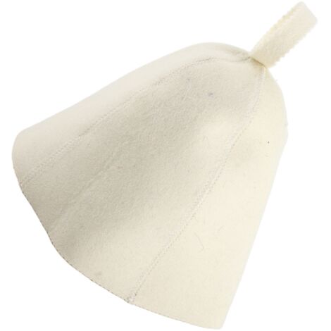 Chapeau de Sauna en Laine Mérinos pour Homme et Femme - Confortable et Respirant - Taille Unique - Idéal pour la Relaxation et le Bien-Être -AUTRES