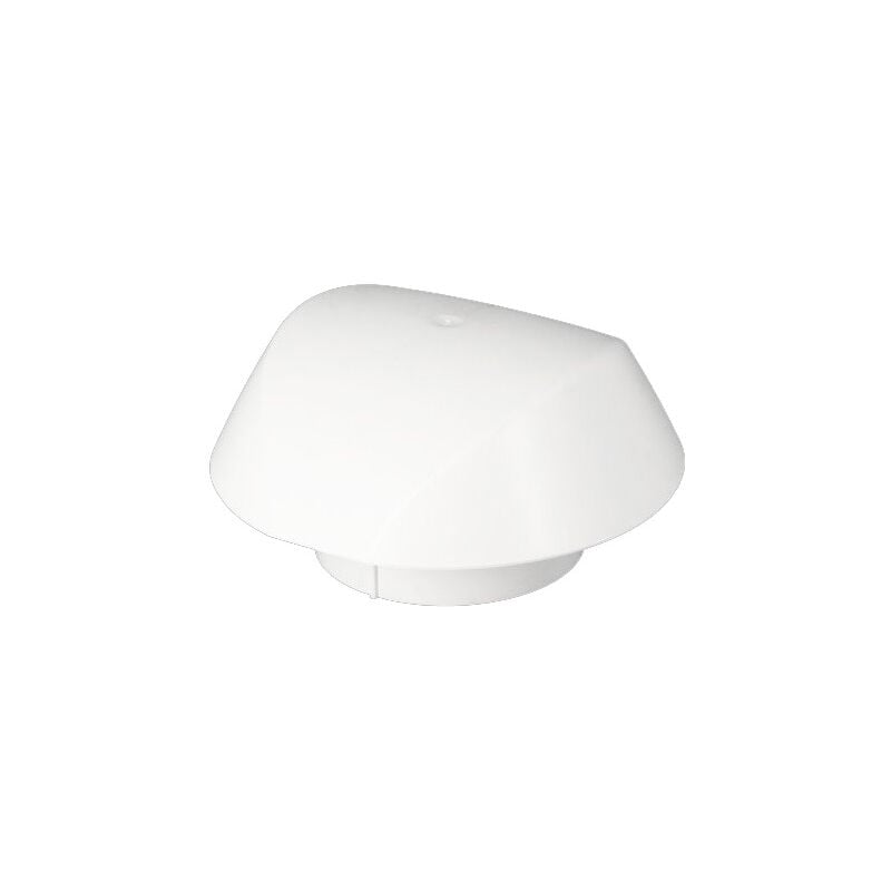 Chapeau de ventilation sans moustiquaire Ø125 blanc