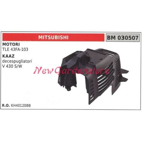 Chapeau moteur MITSUBISHI moteur débroussailleuse TLE 43FA-103 V 430 S/W 030507