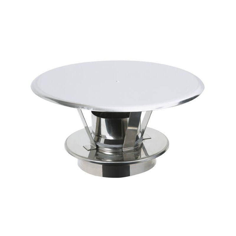 Chapeau pare-pluie simple 0 /80 TZ - Non peint - Diamètre 80