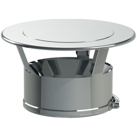 Chapeau plat isolé DUOTEN D120/200 + bride TOLERIE EMAILLERIE NANTAISE 594158