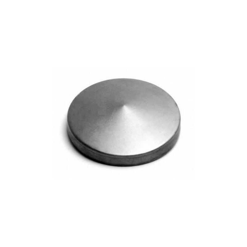 Sud Bois - Chapeau Poteau Rond Pyramide de diamètre ø 100 mm zingué à chaud
