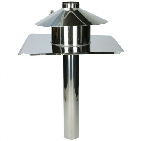 Chapeau universel inox Ø 60 mm