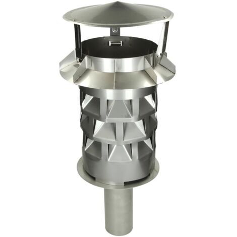 Chapeau Windkat pour cheminée de dimension intérieure diam. 148 mm